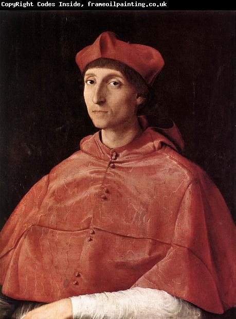 RAFFAELLO Sanzio Portrait of a Cardinal